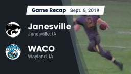 Recap: Janesville  vs. WACO  2019