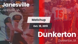 Matchup: Janesville High Scho vs. Dunkerton  2019