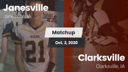 Matchup: Janesville High Scho vs. Clarksville  2020