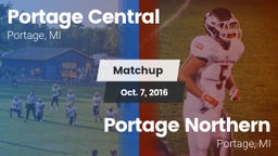 Matchup: Portage Central vs. Portage Northern  2016