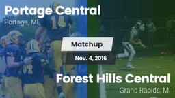 Matchup: Portage Central vs. Forest Hills Central  2015