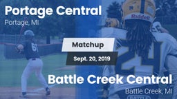 Matchup: Portage Central vs. Battle Creek Central  2019