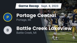 Recap: Portage Central  vs. Battle Creek Lakeview  2023