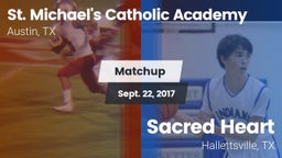 Matchup: St. Michael's vs. Sacred Heart  2017