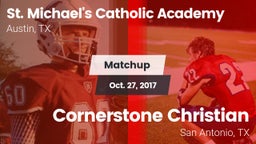 Matchup: St. Michael's vs. Cornerstone Christian  2017
