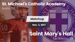 Matchup: St. Michael's vs. Saint Mary's Hall  2017