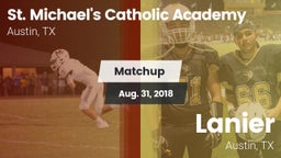 Matchup: St. Michael's vs. Lanier  2018