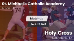 Matchup: St. Michael's vs. Holy Cross  2019