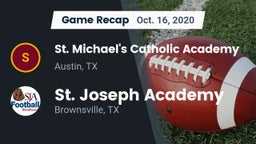Recap: St. Michael's Catholic Academy vs. St. Joseph Academy  2020