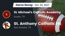 Recap: St. Michael's Catholic Academy vs. St. Anthony Catholic HS 2021