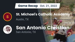 Recap: St. Michael's Catholic Academy vs. San Antonio Christian  2022