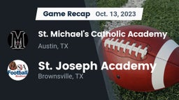 Recap: St. Michael's Catholic Academy vs. St. Joseph Academy  2023
