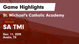 St. Michael's Catholic Academy vs SA TMI Game Highlights - Dec. 11, 2020