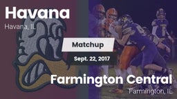 Matchup: Havana  vs. Farmington Central  2017