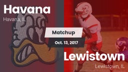 Matchup: Havana  vs. Lewistown  2017