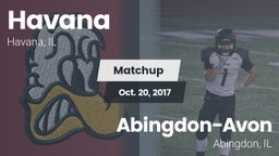 Matchup: Havana  vs. Abingdon-Avon  2017