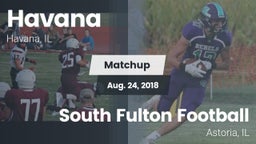 Matchup: Havana  vs. South Fulton Football 2018