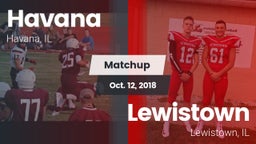 Matchup: Havana  vs. Lewistown  2018