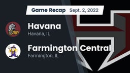 Recap: Havana  vs. Farmington Central  2022