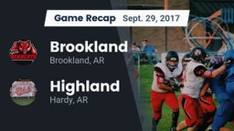 Recap: Brookland  vs. Highland  2017