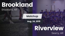 Matchup: Brookland High Schoo vs. Riverview  2018