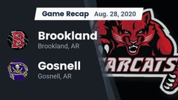 Recap: Brookland  vs. Gosnell  2020