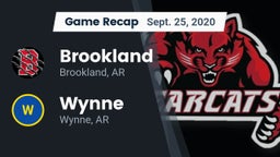 Recap: Brookland  vs. Wynne  2020