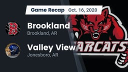 Recap: Brookland  vs. Valley View  2020