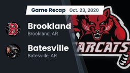 Recap: Brookland  vs. Batesville  2020