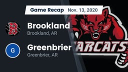 Recap: Brookland  vs. Greenbrier  2020