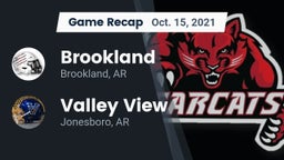 Recap: Brookland  vs. Valley View  2021