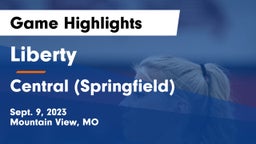 Liberty  vs Central  (Springfield) Game Highlights - Sept. 9, 2023