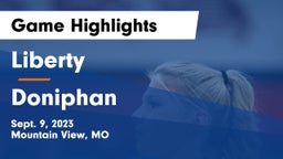 Liberty  vs Doniphan   Game Highlights - Sept. 9, 2023
