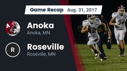 Recap: Anoka  vs. Roseville  2017