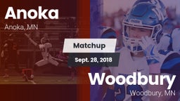 Matchup: Anoka  vs. Woodbury  2018