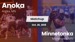 Matchup: Anoka  vs. Minnetonka  2018