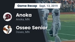 Recap: Anoka  vs. Osseo Senior  2019