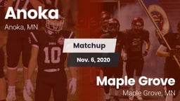 Matchup: Anoka  vs. Maple Grove  2020