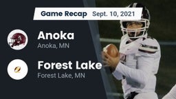 Recap: Anoka  vs. Forest Lake  2021
