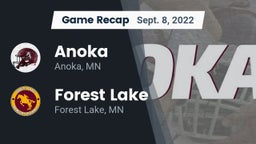 Recap: Anoka  vs. Forest Lake  2022