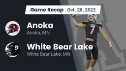 Recap: Anoka  vs. White Bear Lake  2022