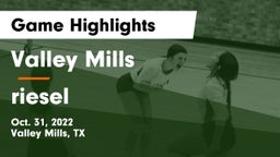Valley Mills  vs riesel Game Highlights - Oct. 31, 2022