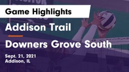 Addison Trail  vs Downers Grove South  Game Highlights - Sept. 21, 2021