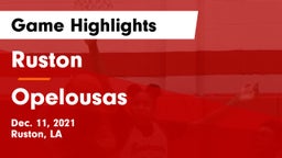 Ruston  vs Opelousas  Game Highlights - Dec. 11, 2021