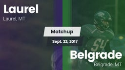 Matchup: Laurel  vs. Belgrade  2017
