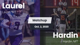 Matchup: Laurel  vs. Hardin  2020