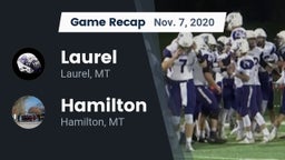 Recap: Laurel  vs. Hamilton  2020