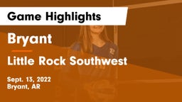 Bryant  vs Little Rock Southwest  Game Highlights - Sept. 13, 2022