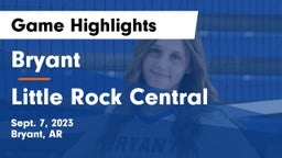 Bryant  vs Little Rock Central  Game Highlights - Sept. 7, 2023
