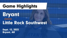 Bryant  vs Little Rock Southwest Game Highlights - Sept. 12, 2023